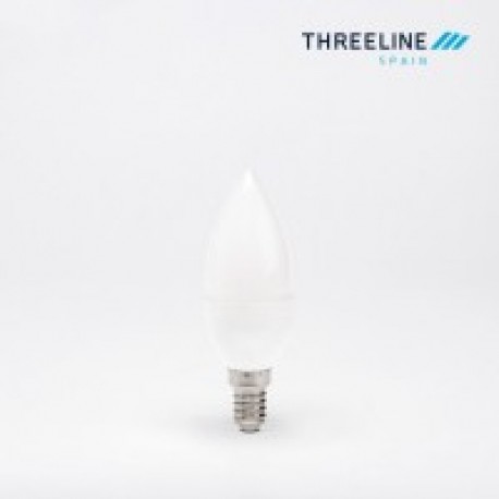 Bombilla LED Vela Zinc 7W E14 Threeline