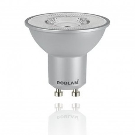 Bombilla LED DICROICA 6W- 110º GU10-2200K Roblan