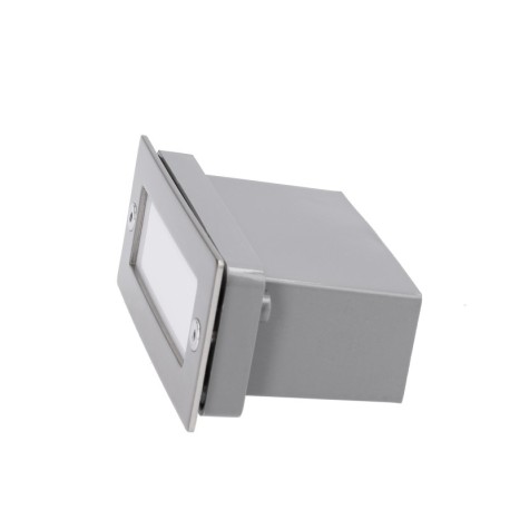 Foco empotrable pared Stair 1.3w 3000k acero inoxidable Forlight