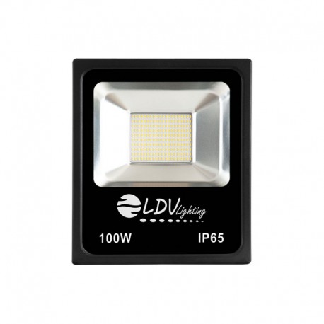 Proyector LED GADES 100w 120º IP65 negro LDVlighting