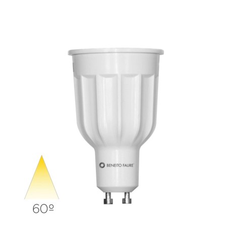 Bombilla LED GU10 Power 10w 220-240V 60º Beneito Faure