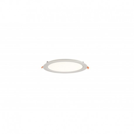 Plafón led con sensor de movimiento de superficie redondo blanco 20W Sulion  Cifo