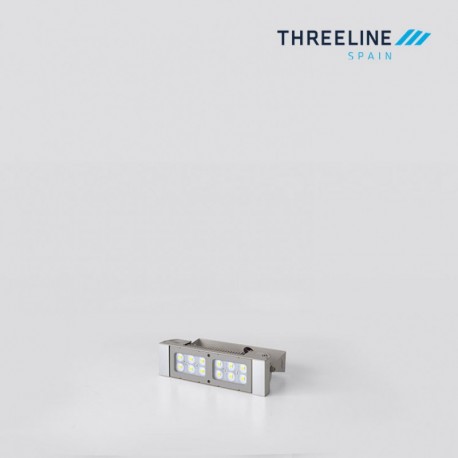 Campana Cloe 40W acabado Gris, con regulación 1-10V de Threeline